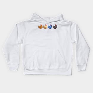 4 Chickens Stardew Valley Kids Hoodie